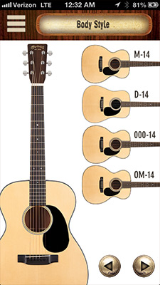 Martin Guitar App - Josh Miller